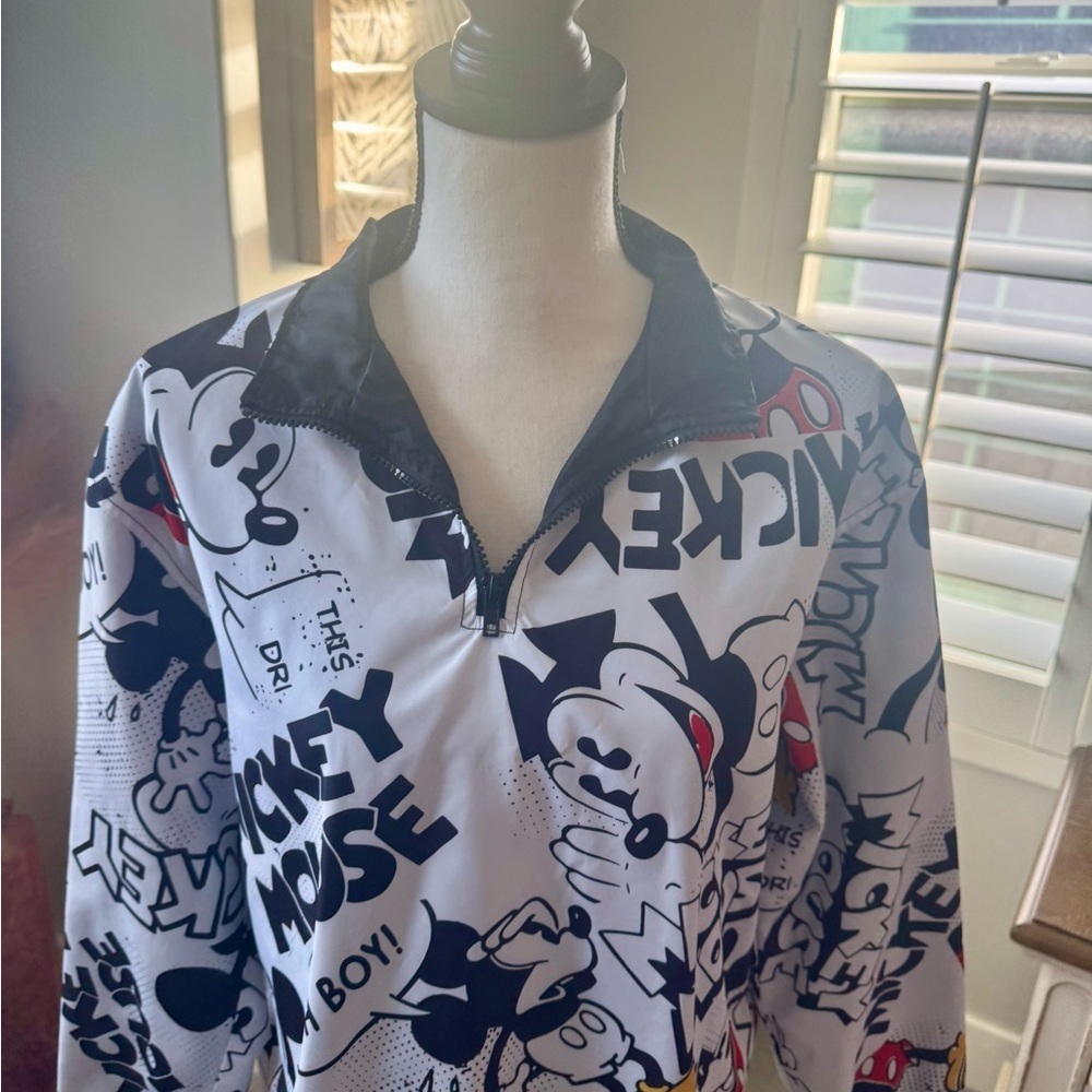 Womens Mickey Mouse Graphic Jacket size medium - Picture 2 of 7